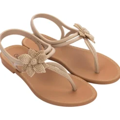 CHANCLAS DE MUJER GRENDHA CACAU BOHO SANDAL OFF WHITE/DARK BROWN