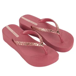 CHANCLAS DE MUJER IPANEMA MESH IX PLAT FEM RED/ROSE