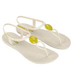CHANCLAS DE MUJER IPANEMA CLASS PARTY SANDAL FEM BEIGE/GREEN