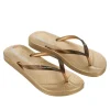 CHANCLAS DE MUJER IPANEMA ANATOMICA SHINE FEM BEIGE/BRONZE