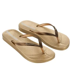 CHANCLAS DE MUJER IPANEMA ANATOMICA SHINE FEM BEIGE/BRONZE