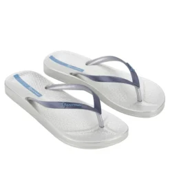 CHANCLAS DE MUJER IPANEMA ANATOMICA SHINE FEM GREY/METALLIC BLUE