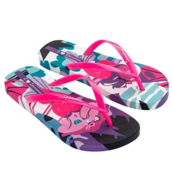 CHANCLAS DE MUJER IPANEMA GRAFFITI III FEM WHITE/PINK