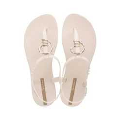 CHANCLAS DE MUJER IPANEMA CLASS STYLISH SANDAL FEM BEIGE DORADO
