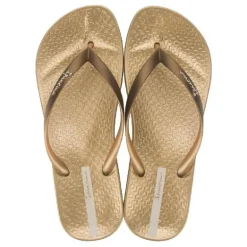 CHANCLAS DE MUJER IPANEMA ANATOMICA SHINE FEM BEIGE/BRONZE