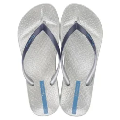 CHANCLAS DE MUJER IPANEMA ANATOMICA SHINE FEM GREY/METALLIC BLUE