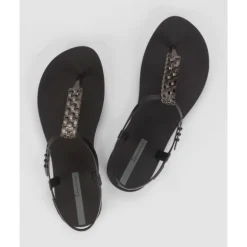 CHANCLAS DE MUJER IPANEMA CLASS MODERN CRAFT SANDAL FEM BLACK/SILVER