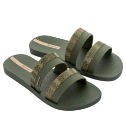 CHANCLAS DE UNISEX IPANEMA MESH SLIDE FEM GREEN/GREEN