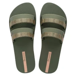 CHANCLAS DE UNISEX IPANEMA MESH SLIDE FEM GREEN/GREEN