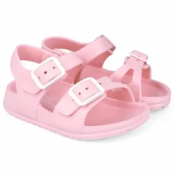 Chanclas Garvalin 252850 rosas con hebilla ajustable y cierre con botón