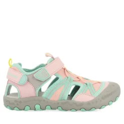 Chanclas Gioseppo con doble velcro color menta charteves
