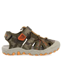 chanclas Gioseppo estilo cangrejera de camuflaje mautes