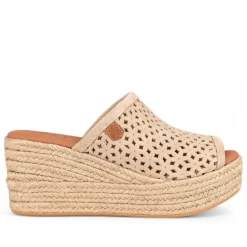 CUñA BAJA YUTE ARENITA PICADO BEIGE POPA