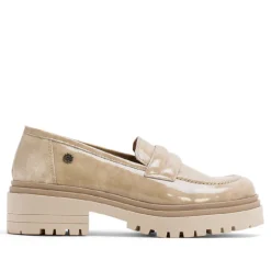 MOCASINES DE PIEL CHAROL TAUPE FAYE PORRONET