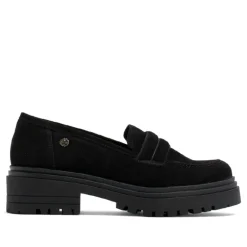 MOCASINES DE PIEL NEGROS FEBE PORRONET