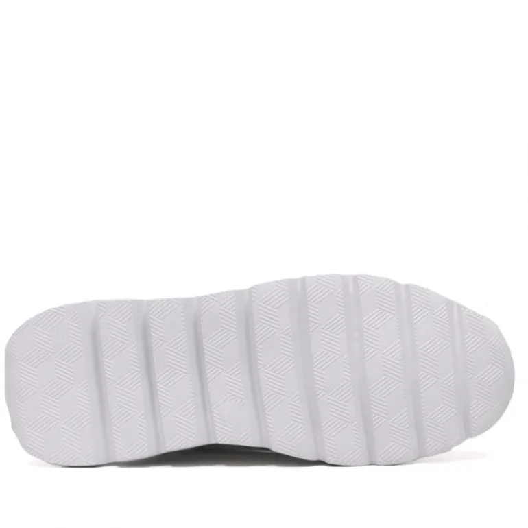 Mocasín Amarpies blancos con cuña