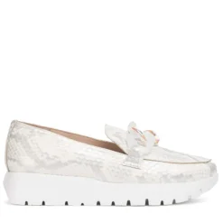 Mocasín Wonders rose blanco