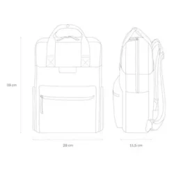 Mochila KAPTEN & SON bergen all black