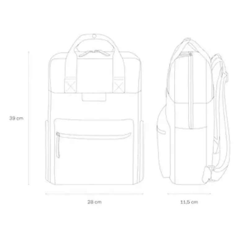 Mochila KAPTEN & SON bergen all black