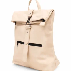 Mochila Querol marfil con cierre con mosquetón