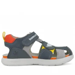 SANDALIAS BIOMECANICS DE NIñO GRIS 252216B