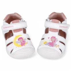 SANDALIAS BIOMECANICS DE NIñA BLANCO 252111A