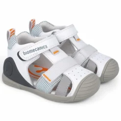 SANDALIAS BIOMECANICS DE NIñO BLANCO 252117C