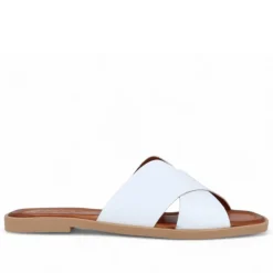 SANDALIAS BLANCAS DE MUJER W&F TALIA 02-2562 W A5 WALK AND FLY