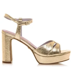 SANDALIAS DE MUJER MARIAMARE ROSETA ORO 68532 60469
