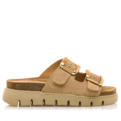 SANDALIAS DE MUJER MUSTANG LION BEIGE 54160 60337