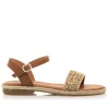 SANDALIAS DE MUJER MUSTANG ANAIS BEIGE 54440 60584