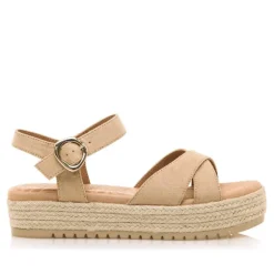 SANDALIAS DE MUJER MUSTANG AMELIE BEIGE 53358 60277