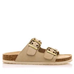 SANDALIAS DE MUJER MUSTANG LAZY BEIGE 59963 60400