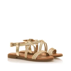 SANDALIAS DE MUJER MUSTANG MARIA ORO 54488 60587