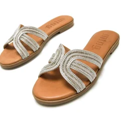 SANDALIAS DE MUJER MUSTANG MARIA PLATA 54500 59430