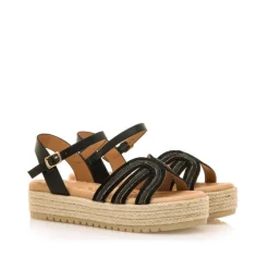 SANDALIAS DE MUJER MUSTANG AMELIE NEGRO 54501 59625