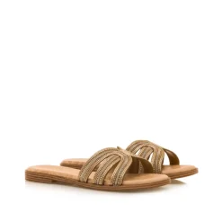 SANDALIAS DE MUJER MUSTANG MARIA ORO 54500 59635