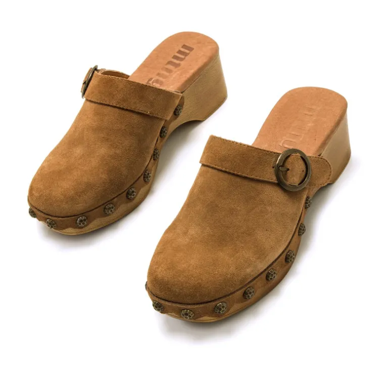SANDALIAS DE MUJER MUSTANG ELOIS MARRON 59634 60385