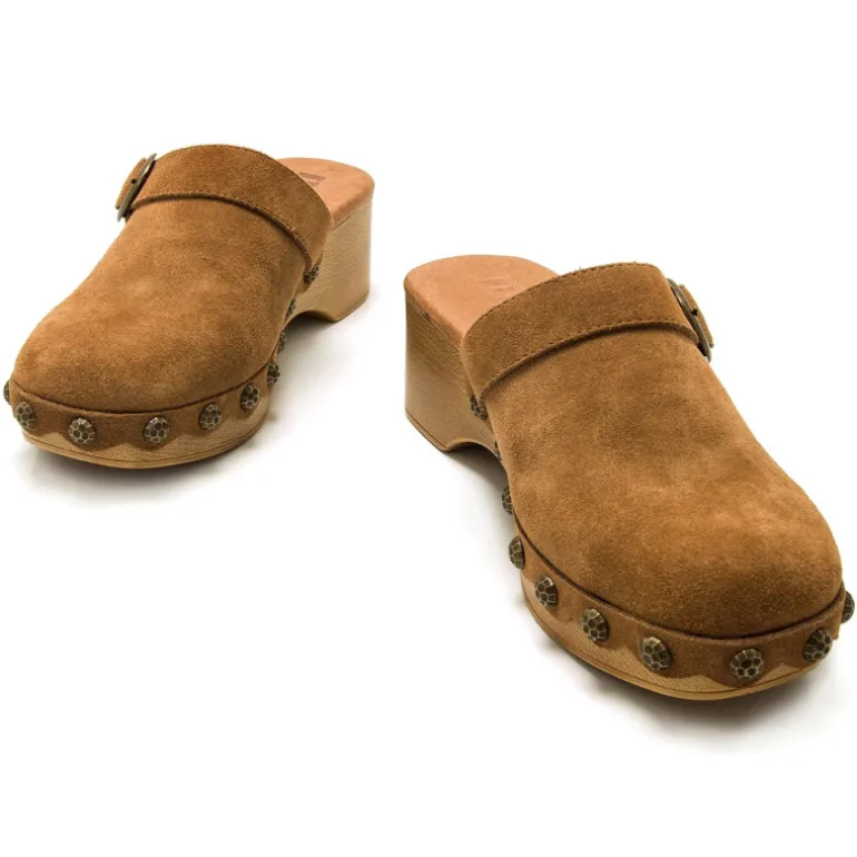 SANDALIAS DE MUJER MUSTANG ELOIS MARRON 59634 60385