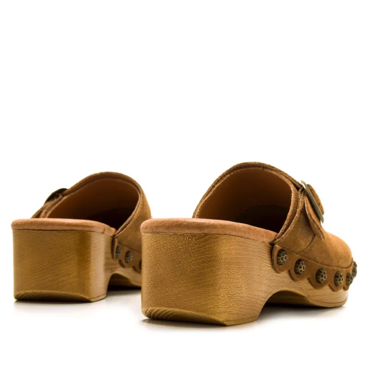 SANDALIAS DE MUJER MUSTANG ELOIS MARRON 59634 60385