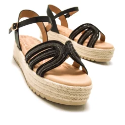 SANDALIAS DE MUJER MUSTANG AMELIE NEGRO 54501 59625
