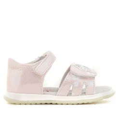 sandalias doble velcro y detalle unicornio