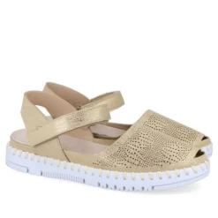 SANDALIAS DORADAS WALK AND FLY EMMA LC-10001G A5 WALK AND FLY