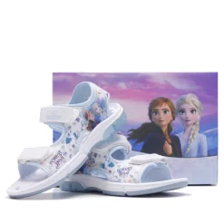 sandalias Leomil de Frozen con Velcro - Elsa y Anna con luces