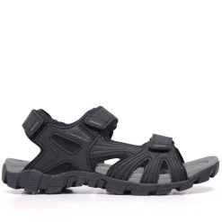Sandalias Lobo de montaña y trekking negras cradle
