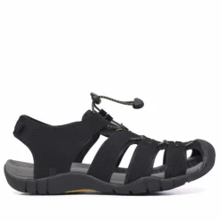 Sandalias Lobo portsea cerradas negras tipo cangrejera