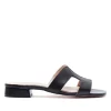 Sandalias planas Redlove zetta negras de pala