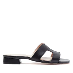 Sandalias planas Redlove zetta negras de pala