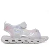 Sandalias QUETS! deportivas blancas con luces multicolor