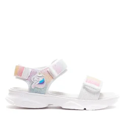 sandalias QUETS! deportivas con estampado arcoíris